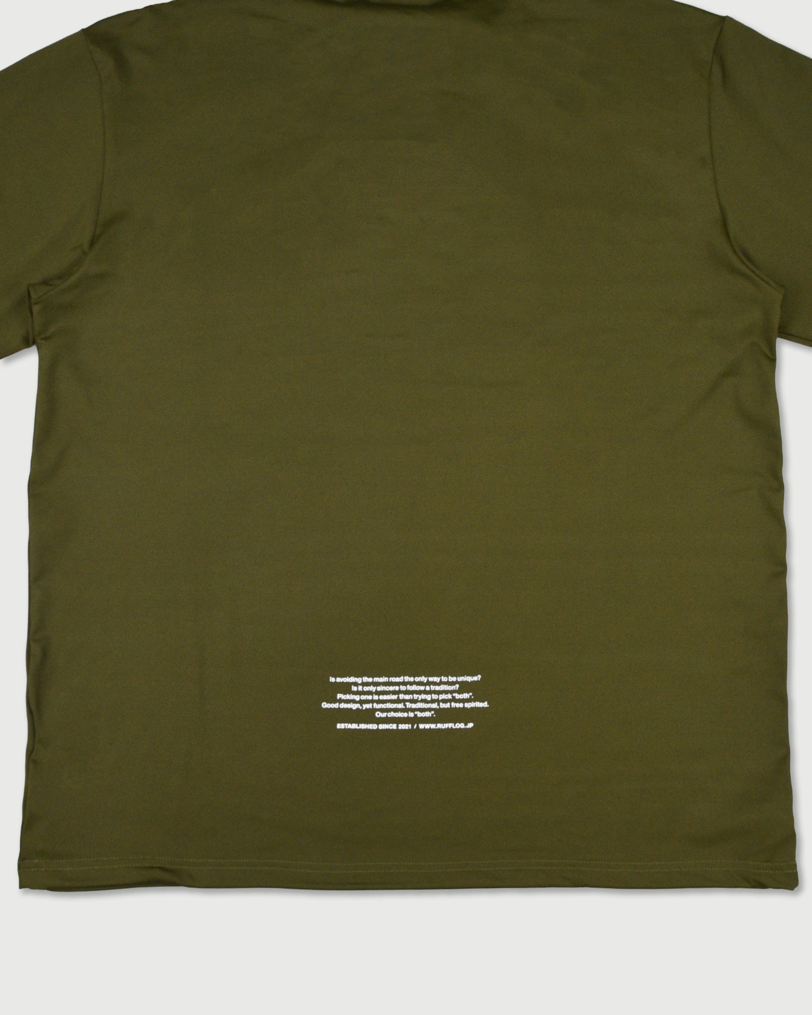 DUAL SLEEVE LOGO L/S MOCK NECK – RUFFLOG