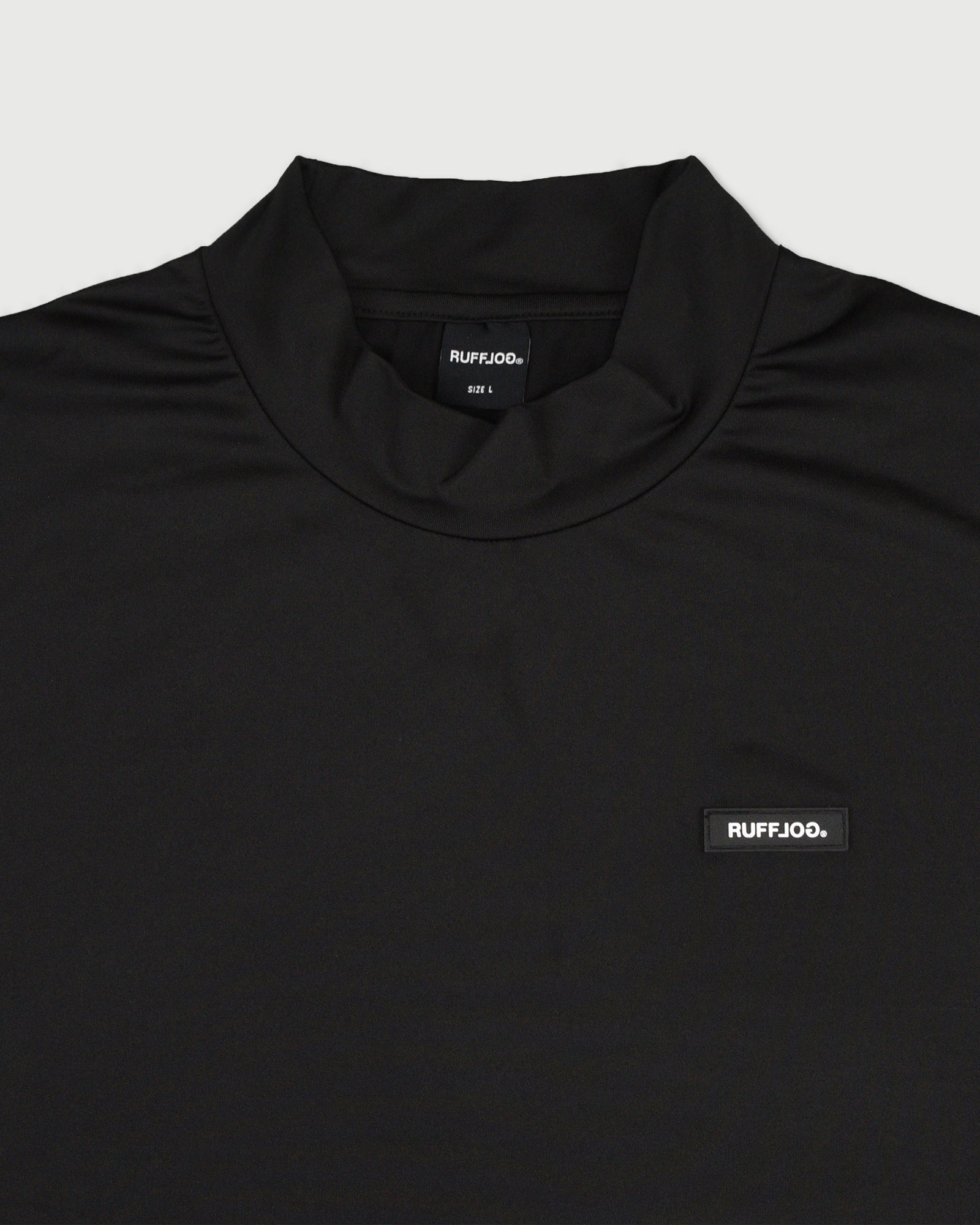 DUAL SLEEVE LOGO L/S MOCK NECK – RUFFLOG