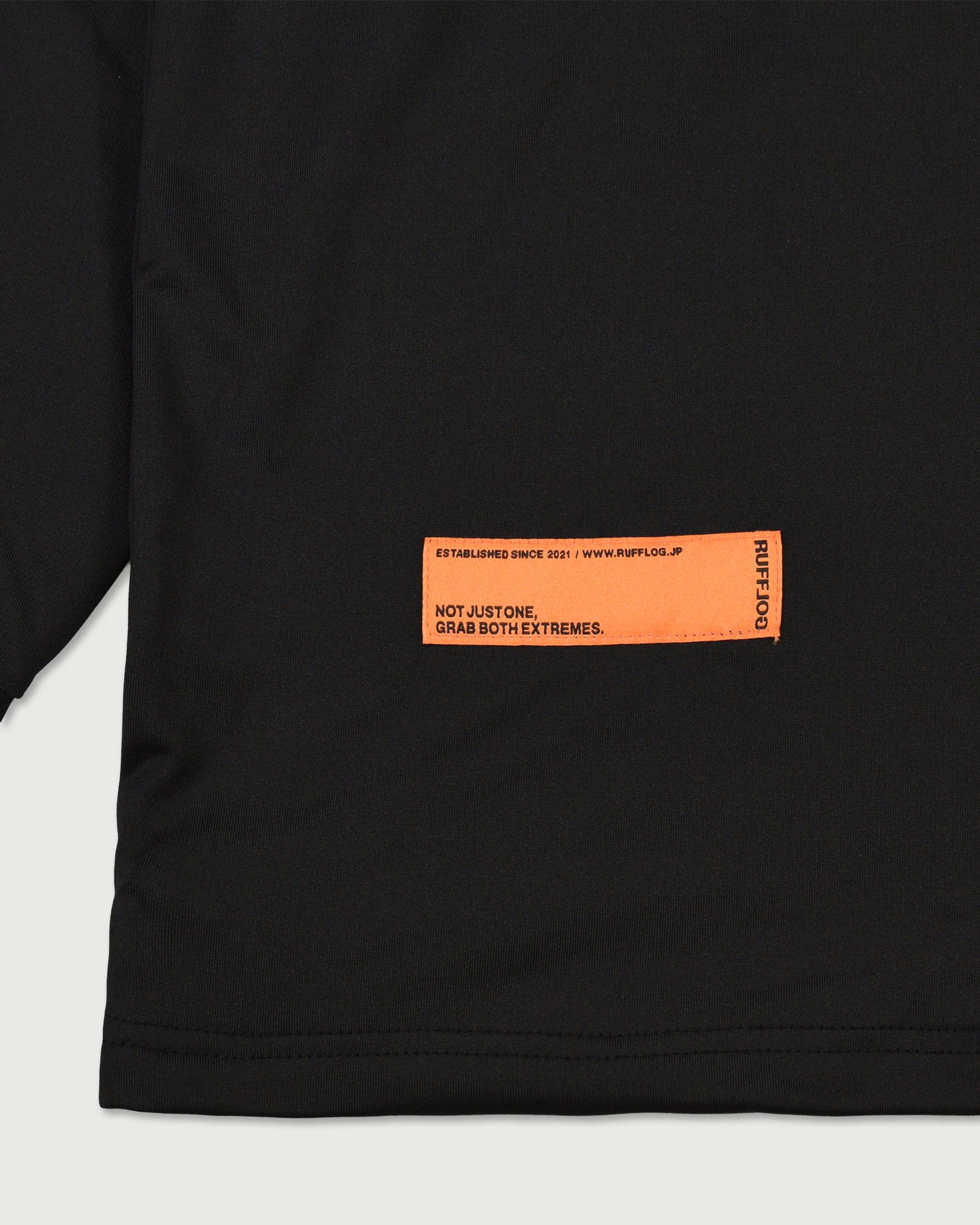 DUAL SLEEVE LOGO L/S MOCK NECK – RUFFLOG