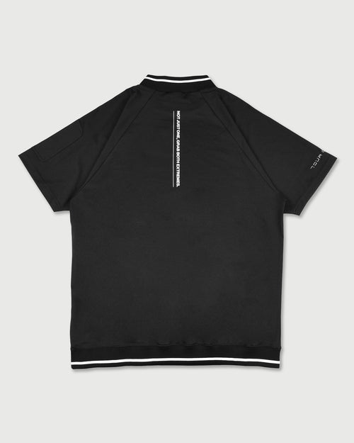 EDGE BAND TECH POCKET MOCK NECK SHIRTS