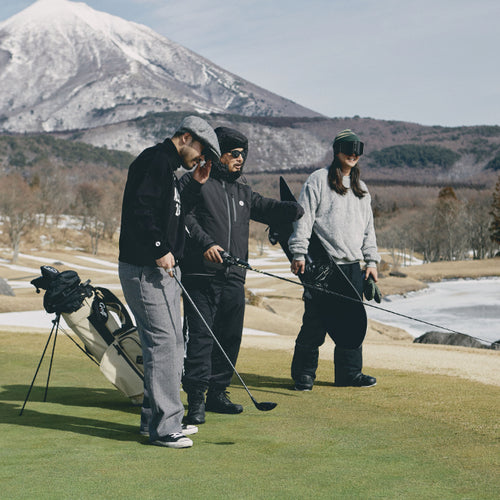 GOLF WATER PROOF PANTS BLACK