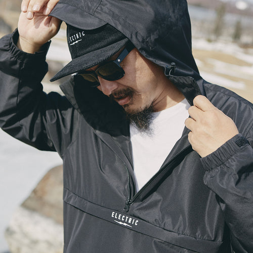 GOLF WATER PROOF WINDBREAKER BLACK