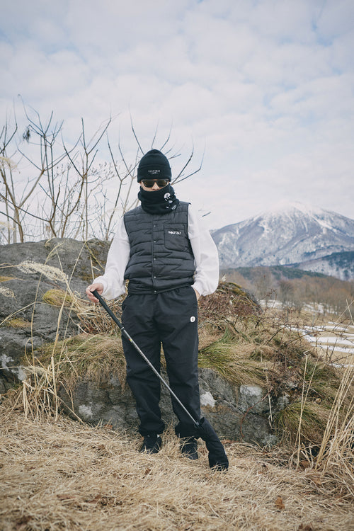 VOLT QUILTING VEST BLACK