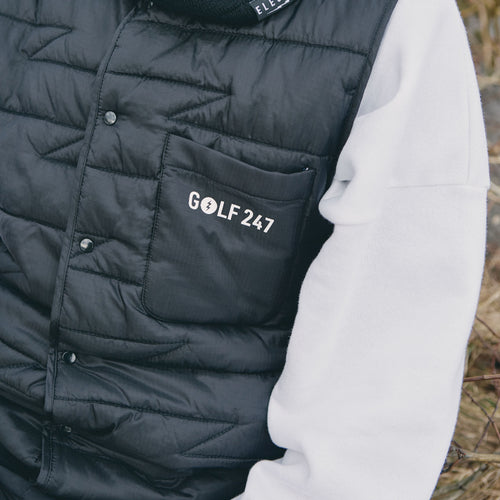 VOLT QUILTING VEST BLACK