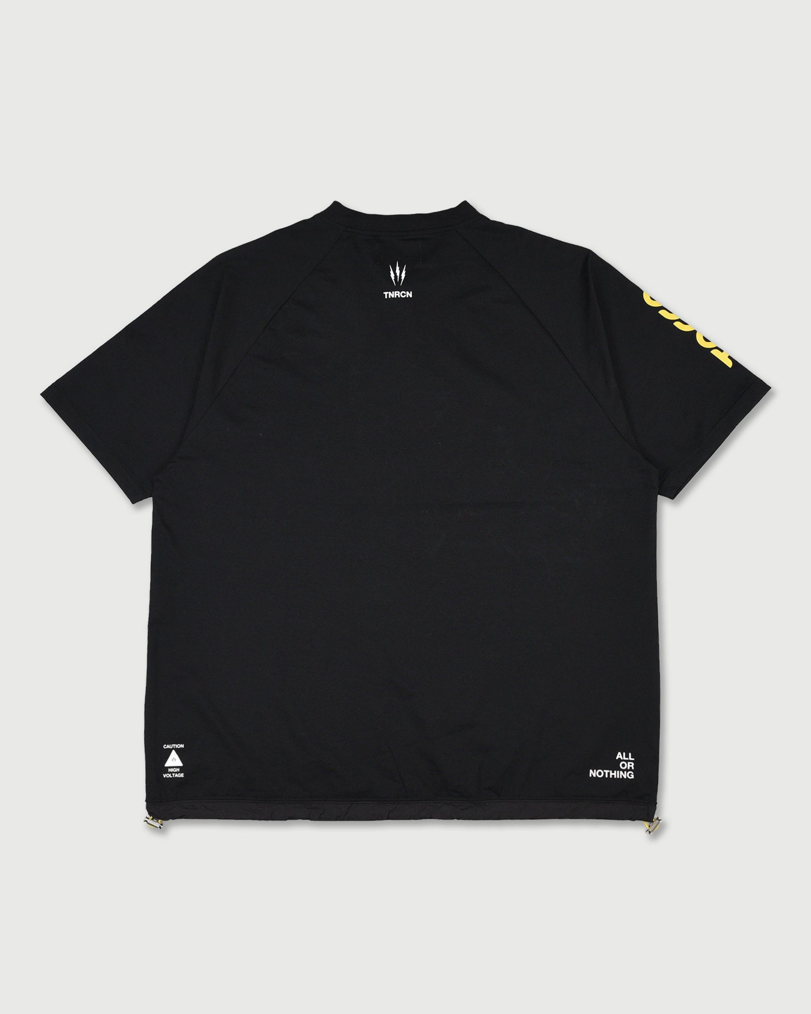 TNRCN EVERCORE HENLEY TECH TEE サイズM TAIN DOUBLEPUSH | TNRCN EVERCORE™ HENLEY TECH TEE / BLACK