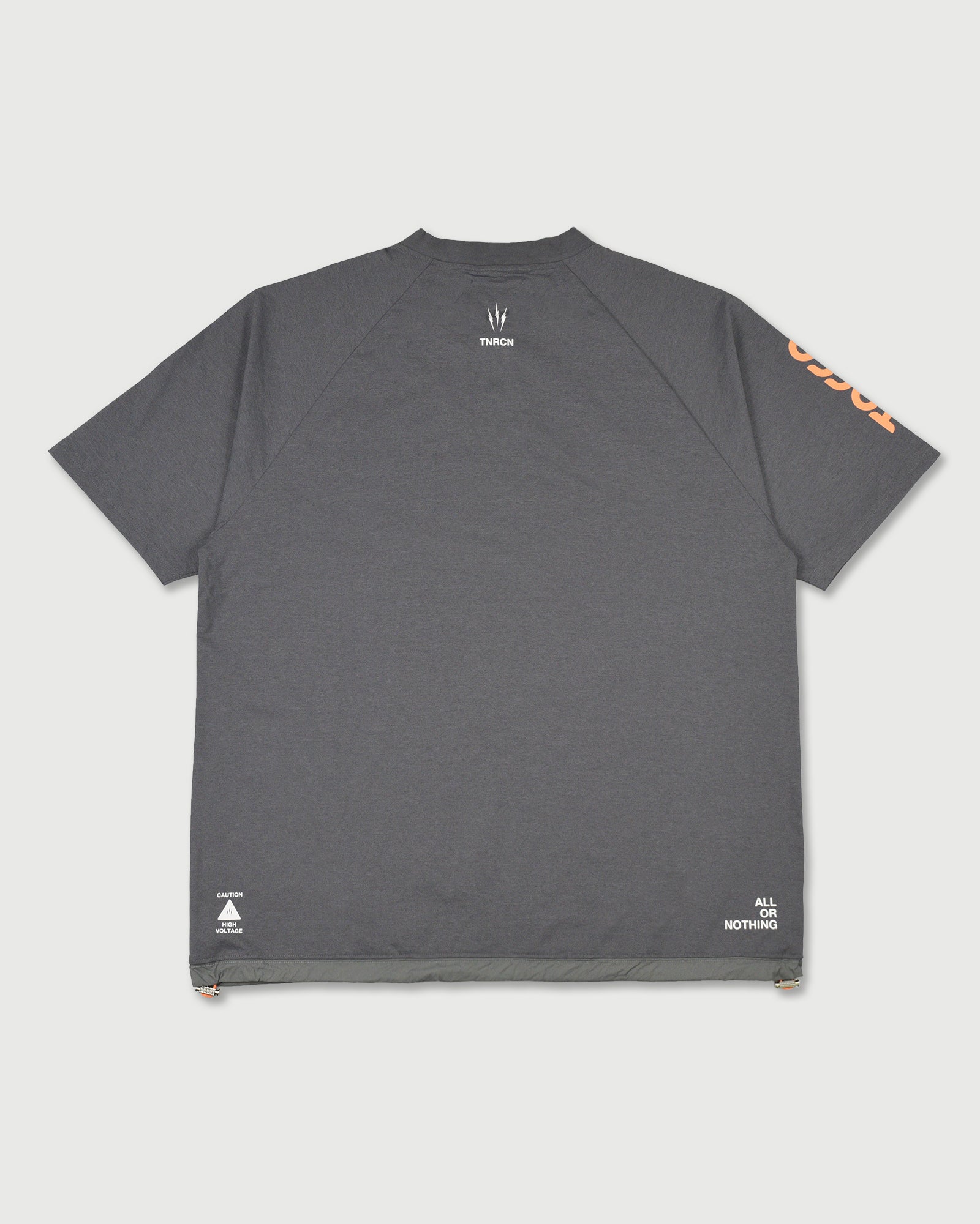 TNRCN EVERCORE HENLEY TECH TEE サイズM TAIN DOUBLEPUSH | TNRCN EVERCORE™ HENLEY TECH TEE / BLACK
