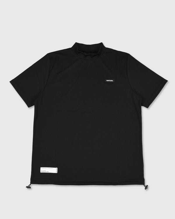 WM FOUR STACK LOGO MOCK NECK SHIRTS