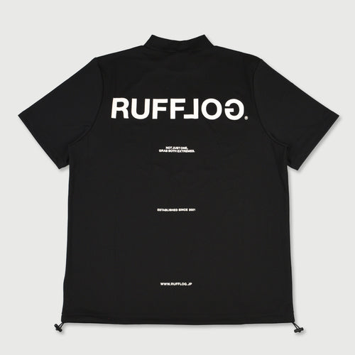 WM FOUR STACK LOGO MOCK NECK SHIRTS