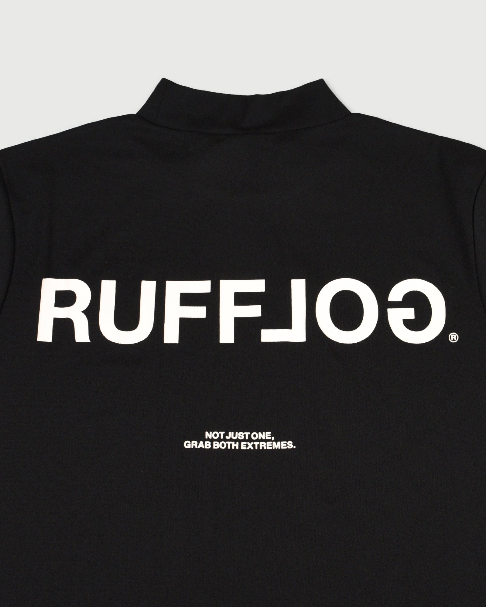 フォロー割引ありRUFFLOG SQUARE RG LOGO MOCK NECK SQUARE RG LOGO MOCK TEE BLACK – RUFFLOG