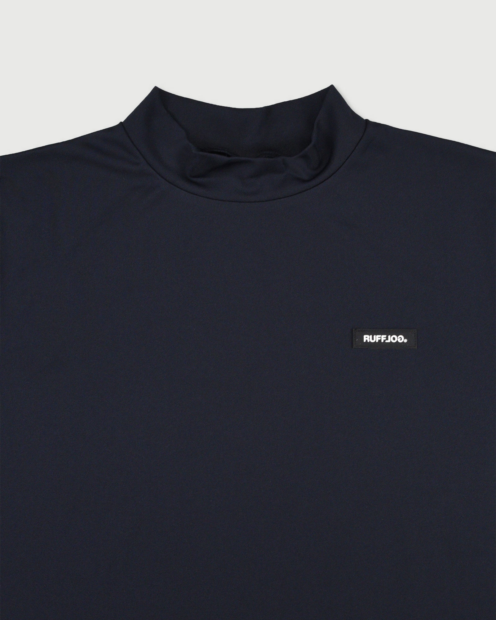 FOUR STACK LOGO MOCK NECK SHIRTS – RUFFLOG