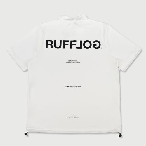 FOUR STACK LOGO MOCK NECK SHIRTS