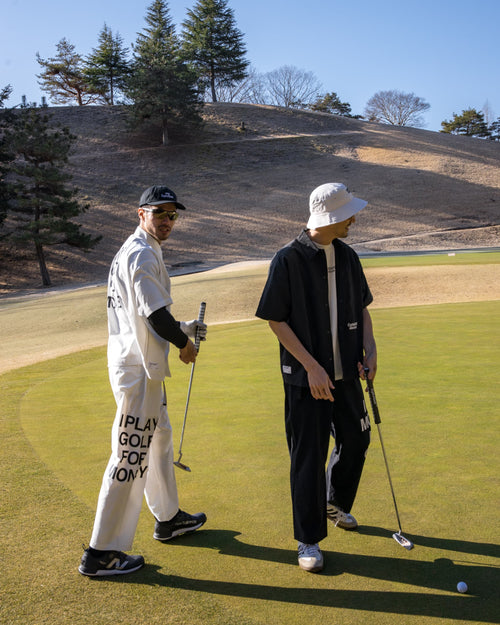 #Cph/Golf™ PRO ADJUSTABLE WIDE PANTS  WHITE