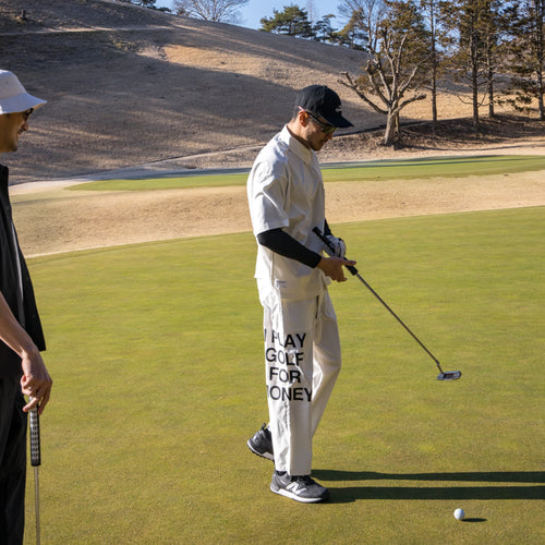 #Cph/Golf™ PRO ADJUSTABLE WIDE PANTS  WHITE