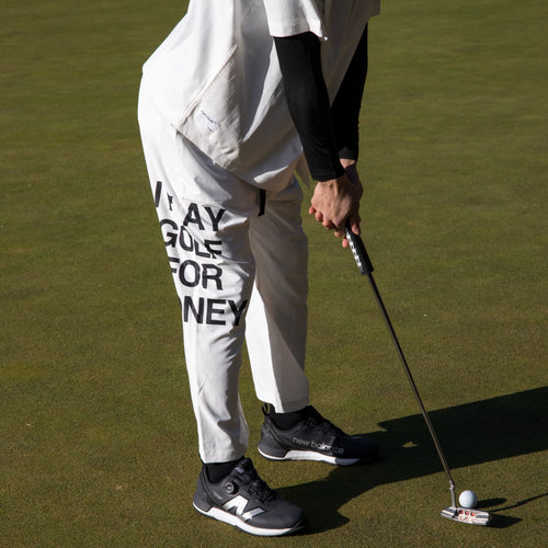 #Cph/Golf™ PRO ADJUSTABLE WIDE PANTS  WHITE