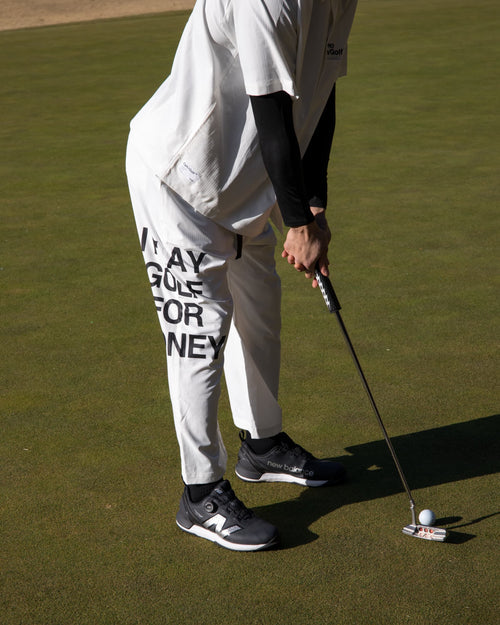 #Cph/Golf™ PRO ADJUSTABLE WIDE PANTS  WHITE
