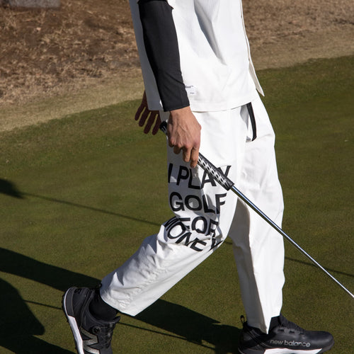 #Cph/Golf™ PRO ADJUSTABLE WIDE PANTS  WHITE