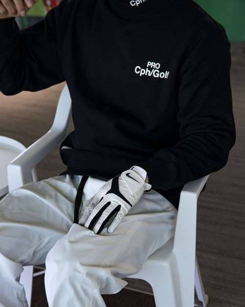 #Cph/Golf™ PRO CREW SWEAT BLACK
