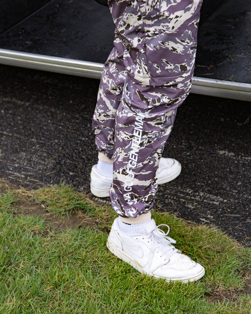 #DETACHABLE TACTICAL NYLON PANTS GRAY CAMO