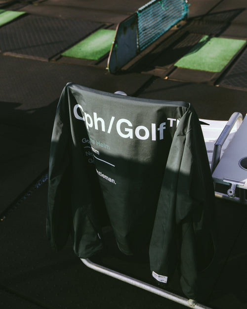 #Cph/Golf™ ZIPPER COACH JKT GREEN
