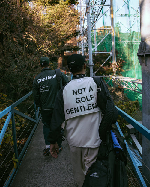 #Cph/Golf™ ZIPPER COACH JKT GREEN
