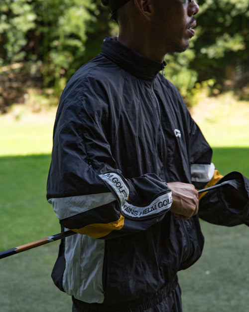 #NAGG HOOD IN NYLON JACKET BLACK