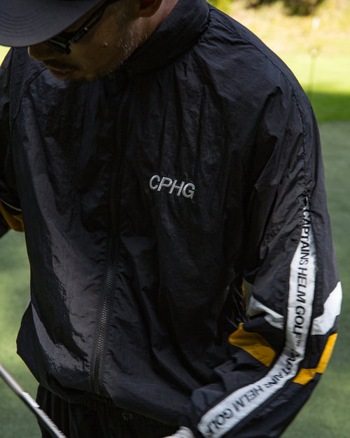 #NAGG HOOD IN NYLON JACKET BLACK