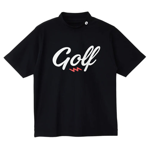 GOLF LOGO DRY MOCK NECK S/S TEE
