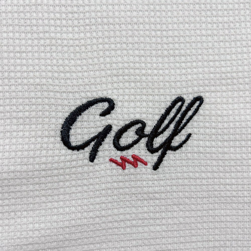 GOLF LOGO EMBROIDERY MOCK NECK THERMAL