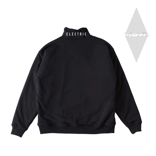 GOLF REVERSIBLE HALF ZIP BLACK