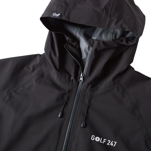 GOLF WATER PROOF WINDBREAKER BLACK