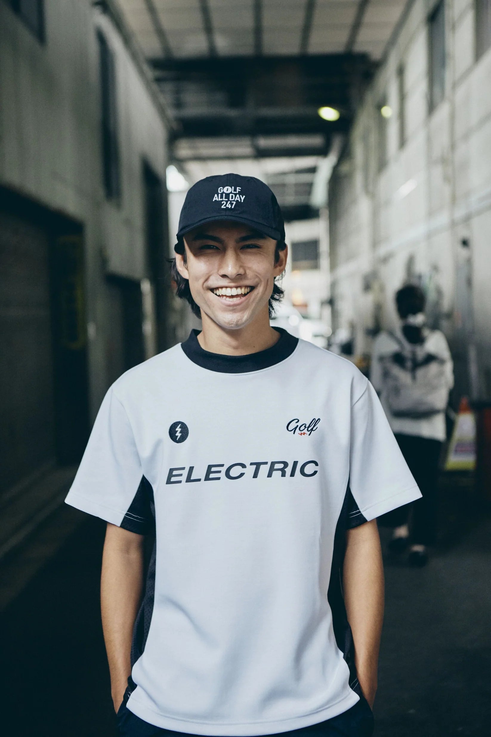 ELECTRIC GOLF S/S GAME SHIRT WHITE Lサイズ ELECTRIC GOLF S/S GAME SHIRT WHITE Lサイズ ELECTRIC