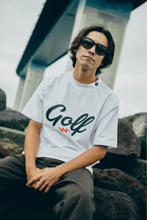 GOLF LOGO DRY MOCK NECK S/S TEE – RUFFLOG GOLF LOGO DRY MOCK NECK S/S TEE – RUFFLOG