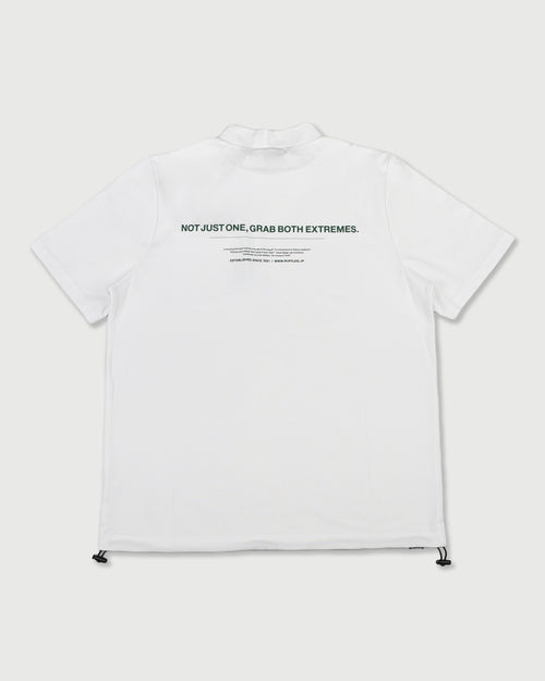 HEAD AND TAIL LOGO OUT POCKET MOCK NECK SHIRTS