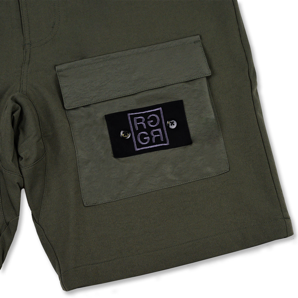 HYPER STRETCH GOLF SHORTS KHAKI – RUFFLOG