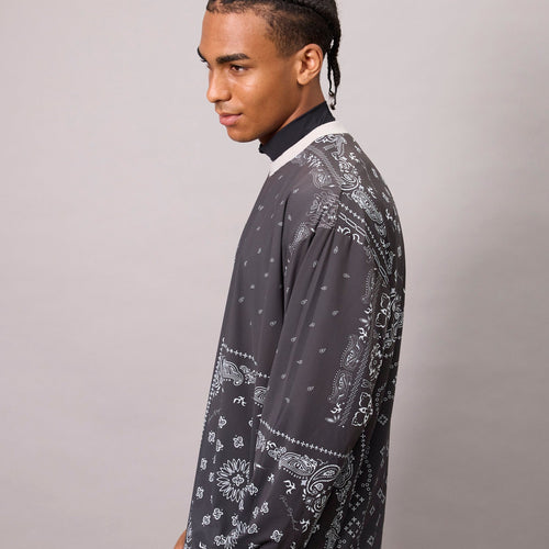 TNRCN PISTE LONG SLEEVE LAVENDER GREY