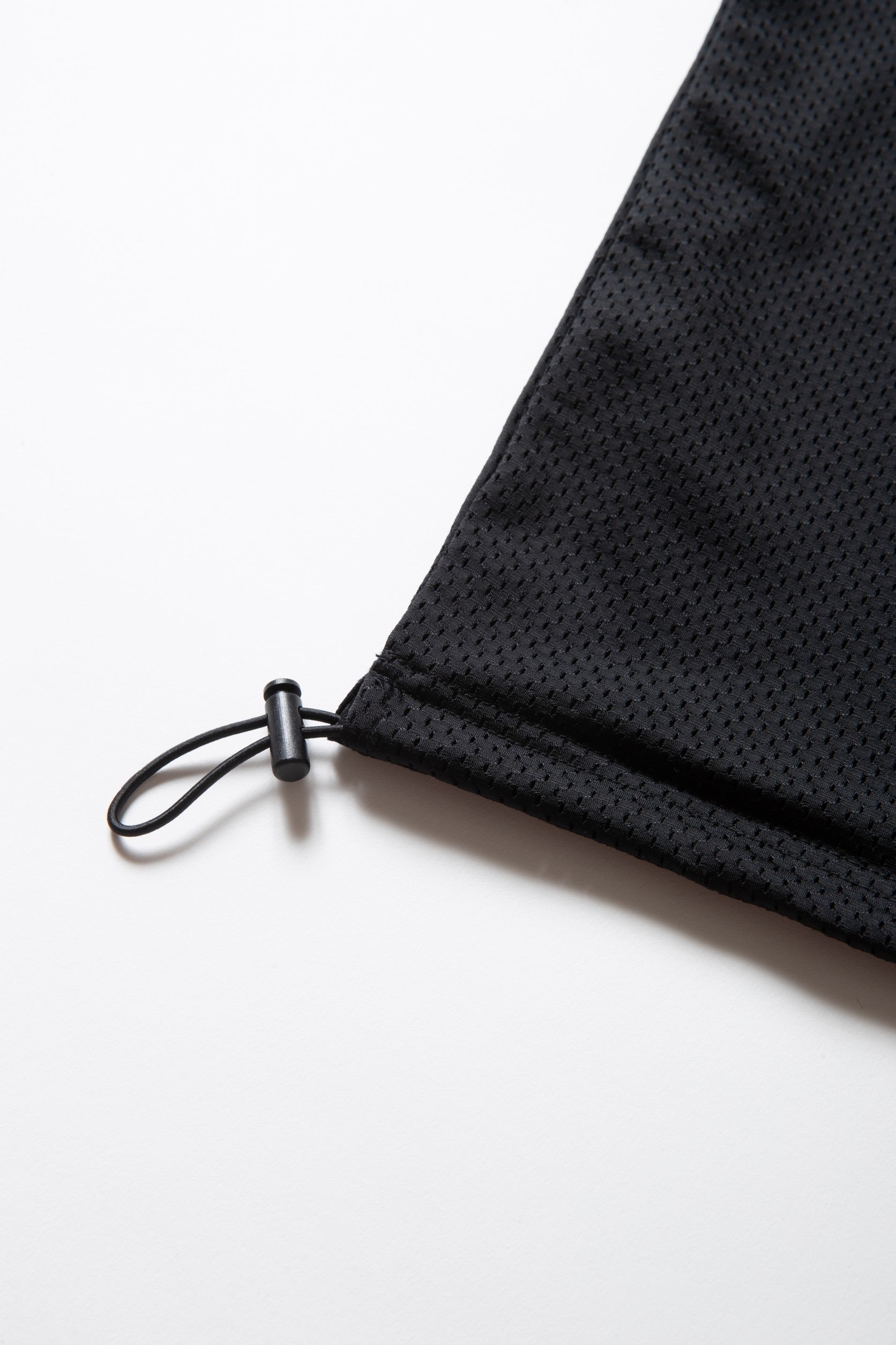 MESH SPONSORED MOCK TEE BLACK – RUFFLOG