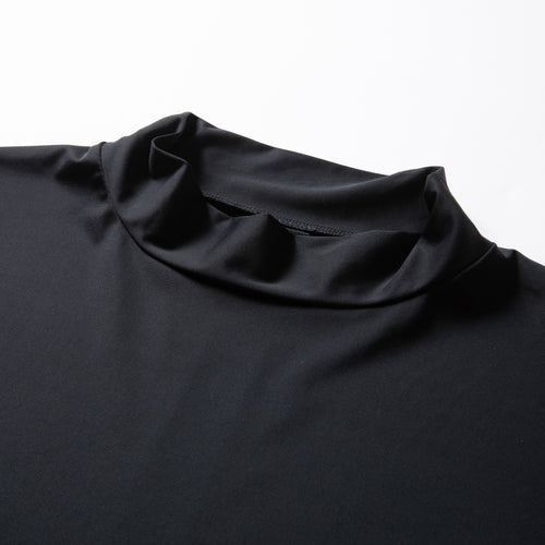 WM CROSS LINE LOGO S/S MOCK