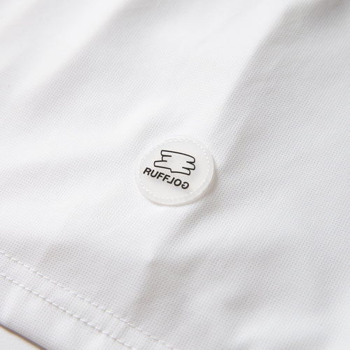 WM CROSS LINE LOGO S/S MOCK