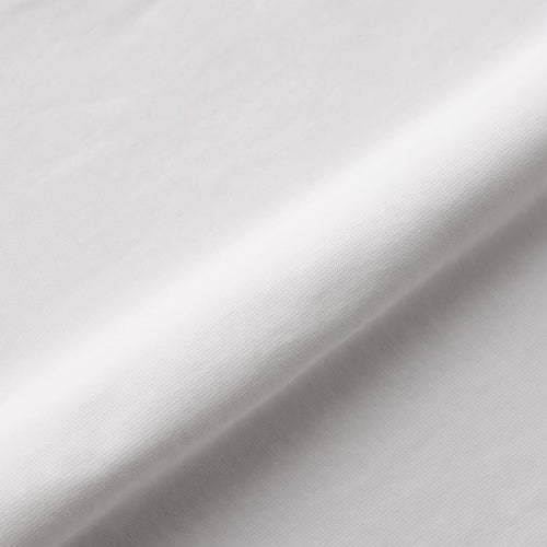 SQUARE LOGO MOCK NECK T-SHIRT WHITE