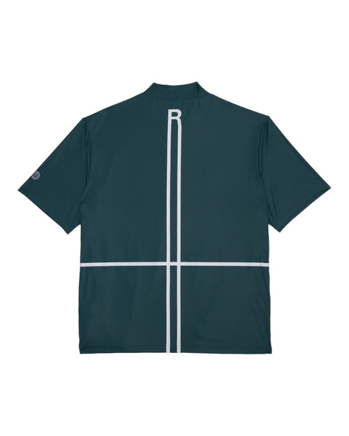 CROSS LINE LOGO S/S MOCK