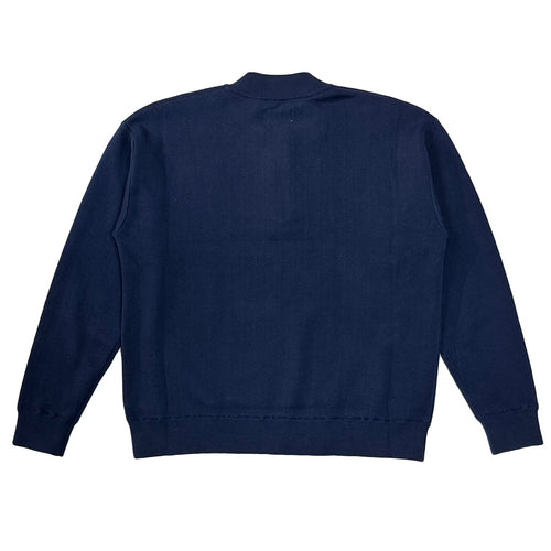 HALF ZIP MOCK NECK L/S