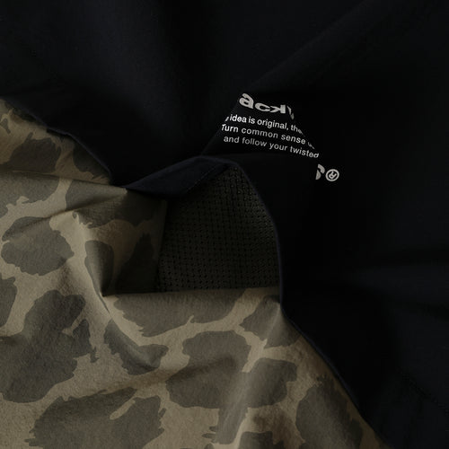 Thermo Stand Neck Jacket Olive Leopard