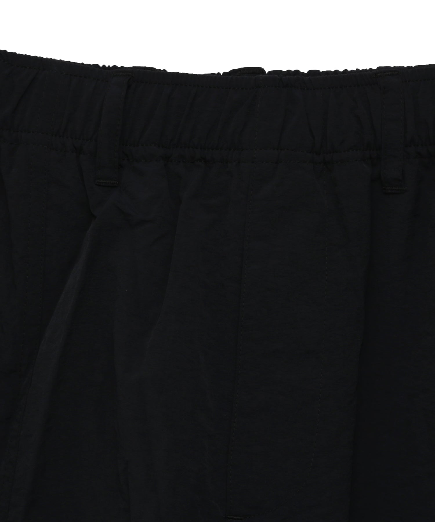 BIG LOGO NYLON PANTS BLACK – RUFFLOG