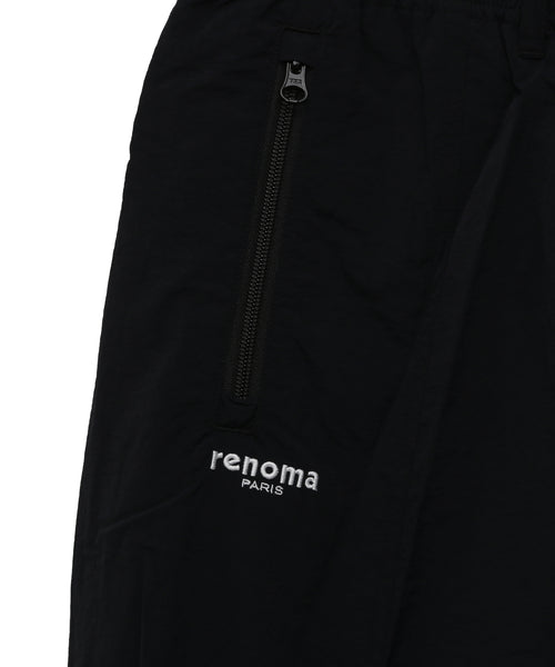 BIG LOGO NYLON PANTS BLACK