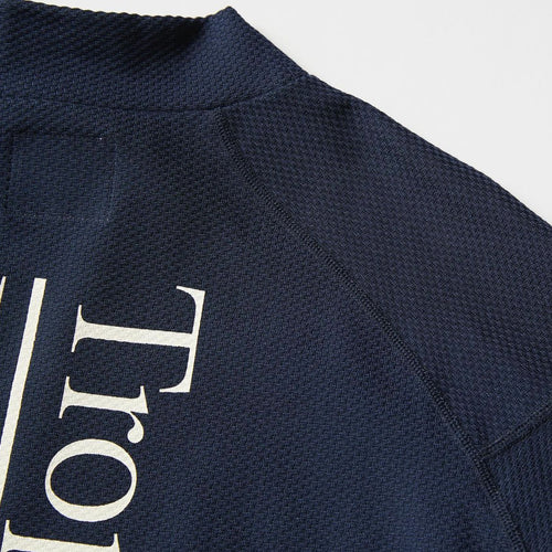 Haku Knit Mockneck S/S (Tropical Performancfe) NAVY