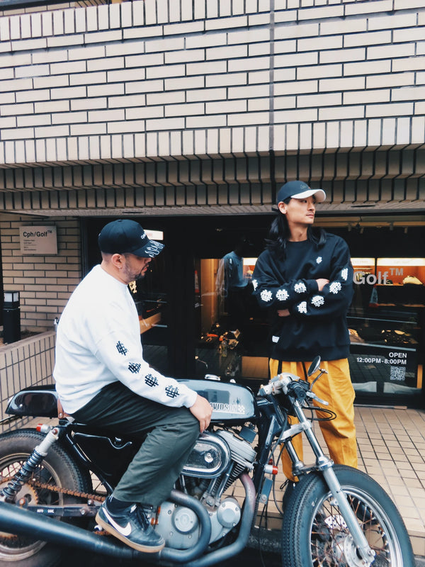 OVERLAP LOGO SLEEVE PULLOVER