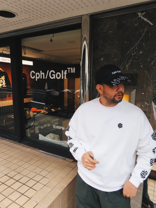 OVERLAP LOGO SLEEVE PULLOVER
