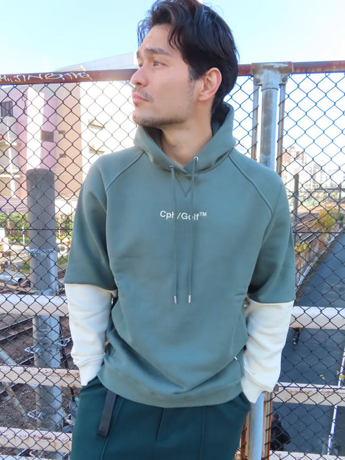 BI COLOR SLEEVE CLUB PARKA