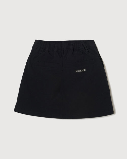 HYPER STRETCH GOLF SKIRT MID BLACK
