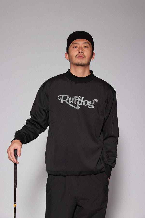 NOT JUST ONE L/S MOCK NECK BLACK